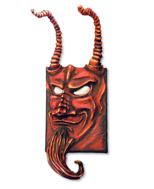 Devil 3D Painting